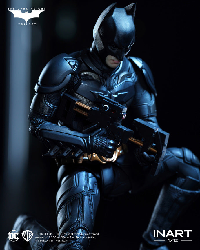 [PREORDER] INART Batman 1/12 Scale Action Figure Deluxe Ver - The Dark Knight Rises