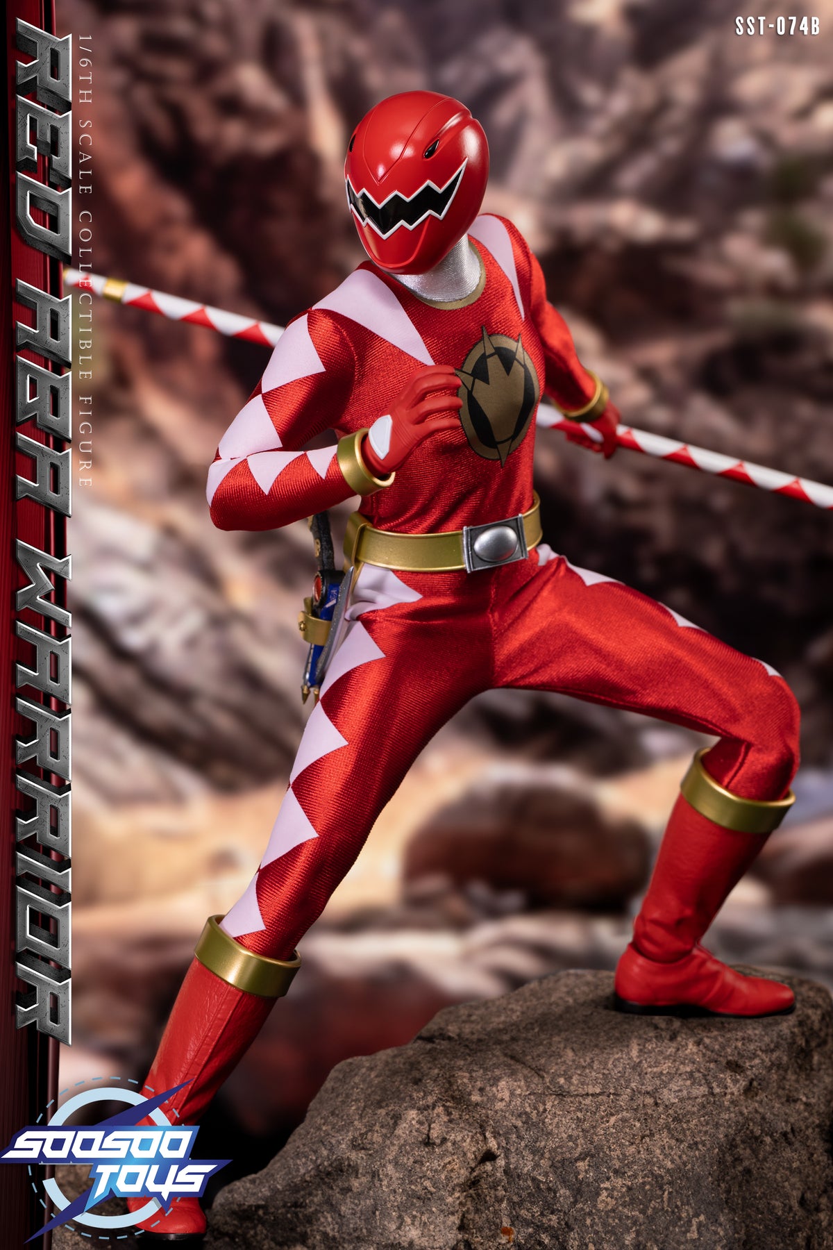 [PREORDER] SST-074B Red Aba Warrior 1/6 Scale Action Figure