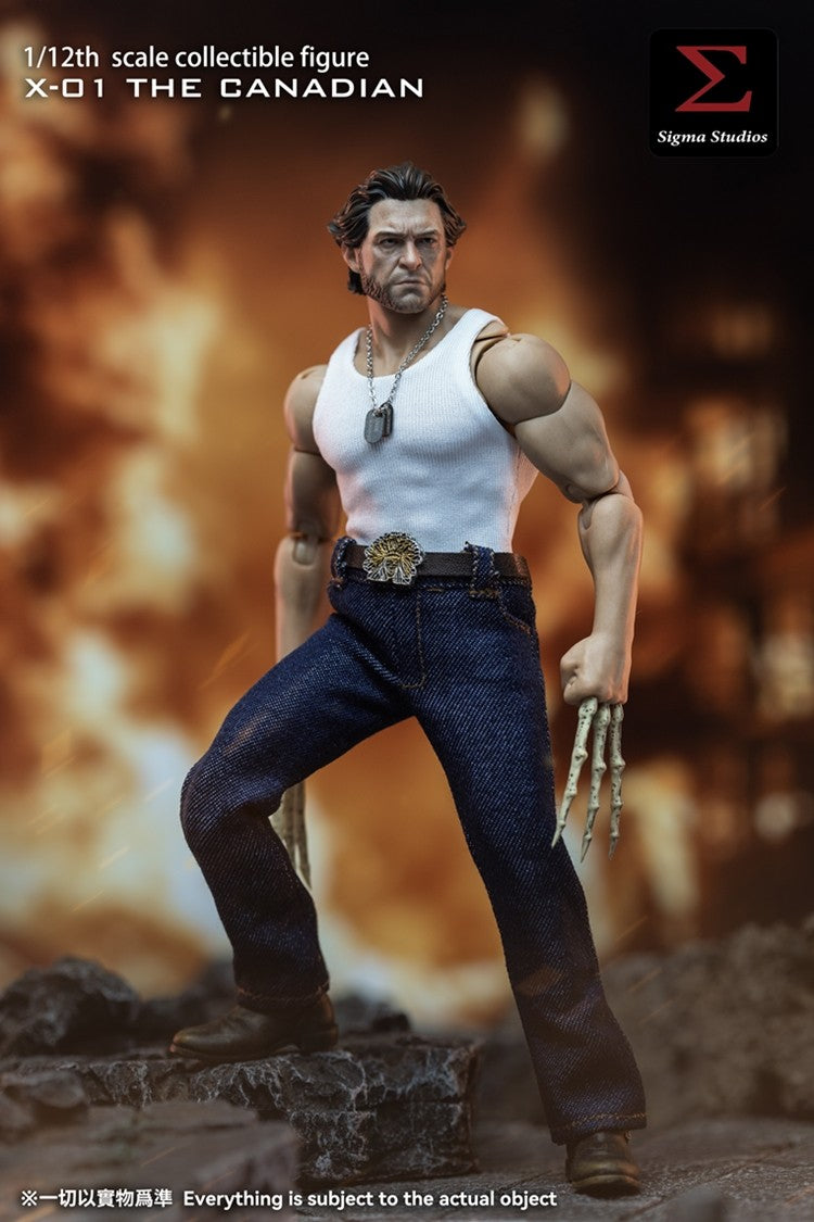 [PREORDER] Sigma Studios X-01 The Canadian 1/12 Scale Action Figure