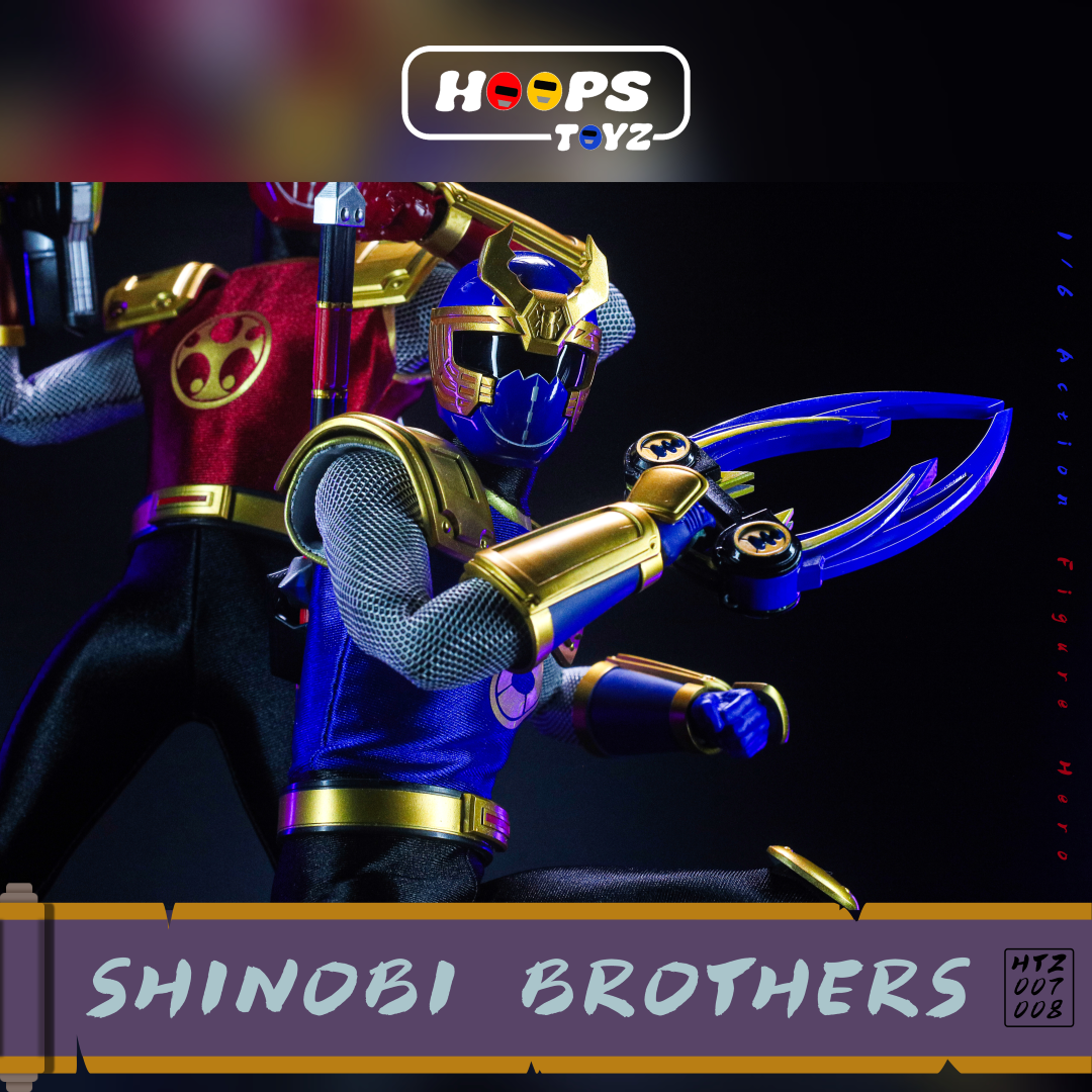 [PREORDER] Hoops Toyz Shinobi Brothers 1/6 Action Figure Hero Set