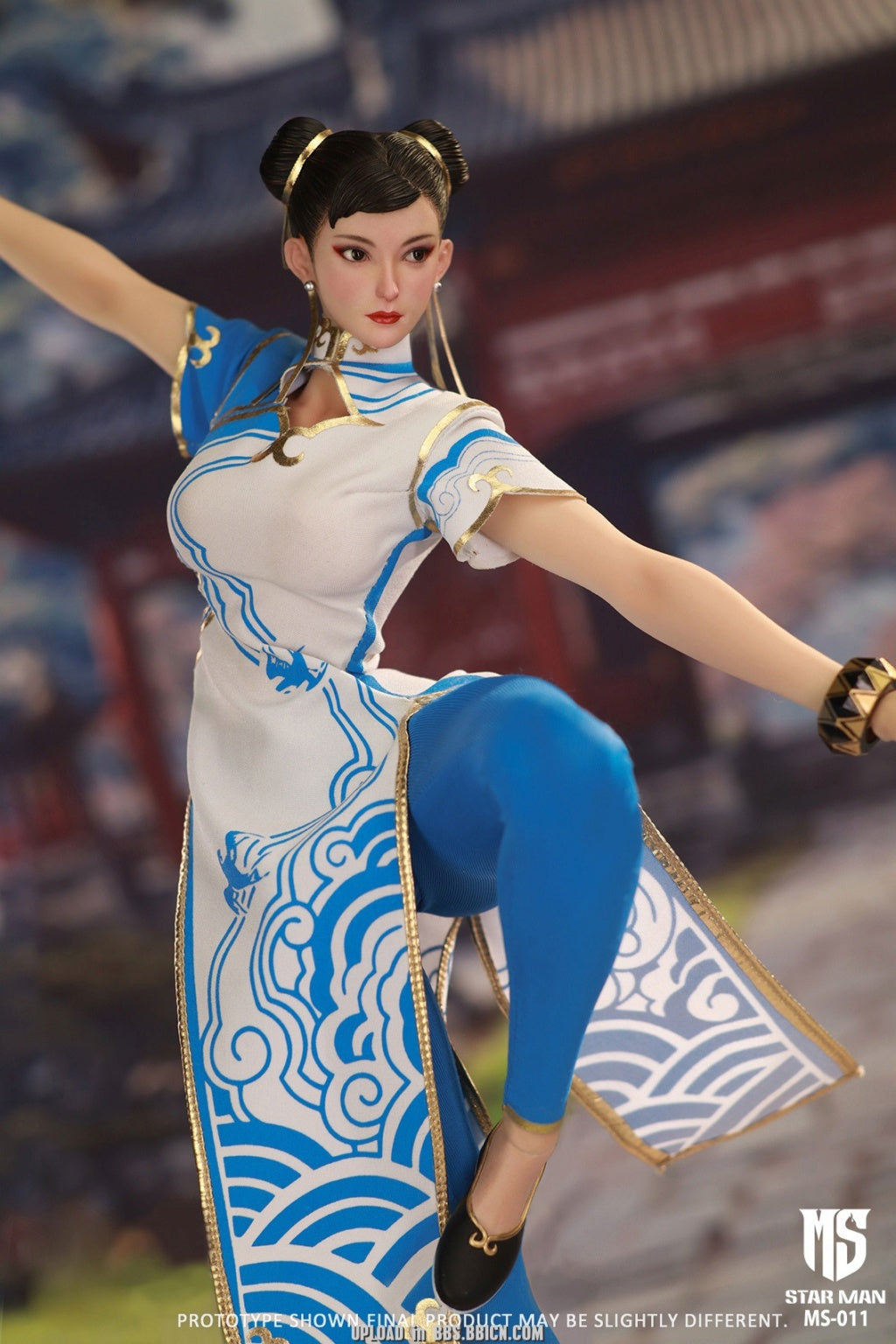 [PREORDER] Star Man MS-011 Chun-Li (White Cheongsam)