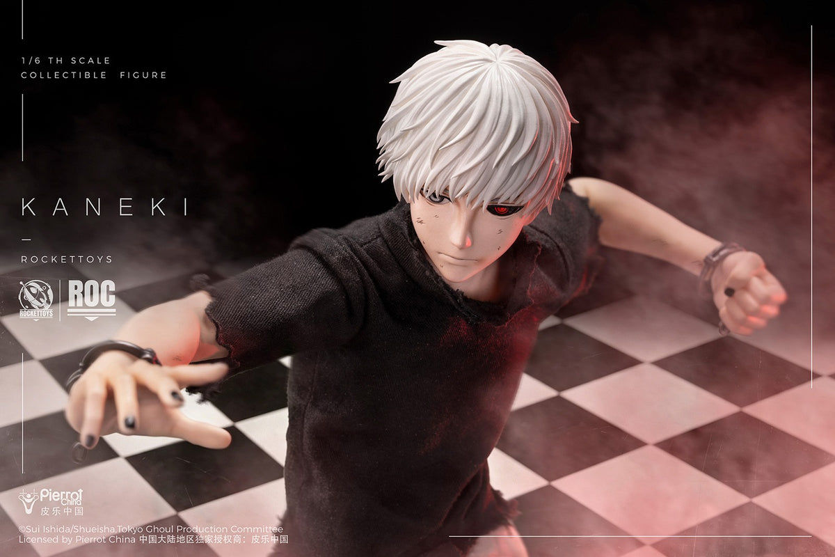 [PREORDER] ROCKET TOYS Ken Kaneki Awakening Ver - Tokyo Ghoul 1/6 Scale Action Figure