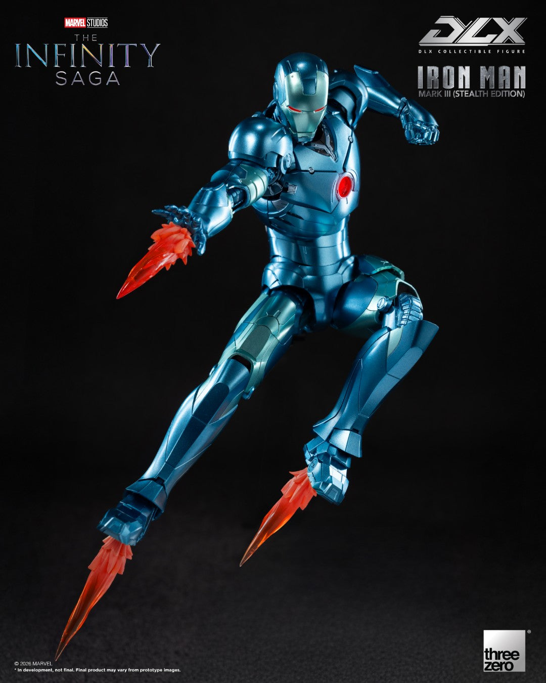 [PREORDER] DLX Iron Man Mark 3 (Stealth Edition) - The Infinity Saga