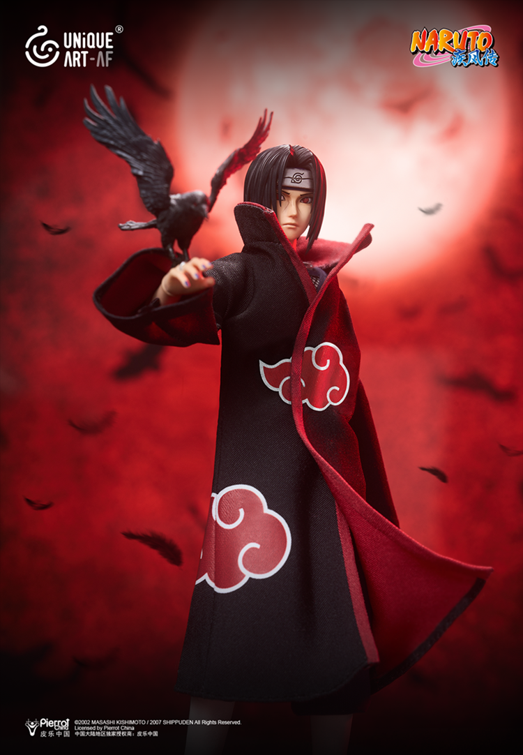 [PREORDER] UNiQUE ART Itachi Uchiha 1/12 Scale Action Figure (Play Version)