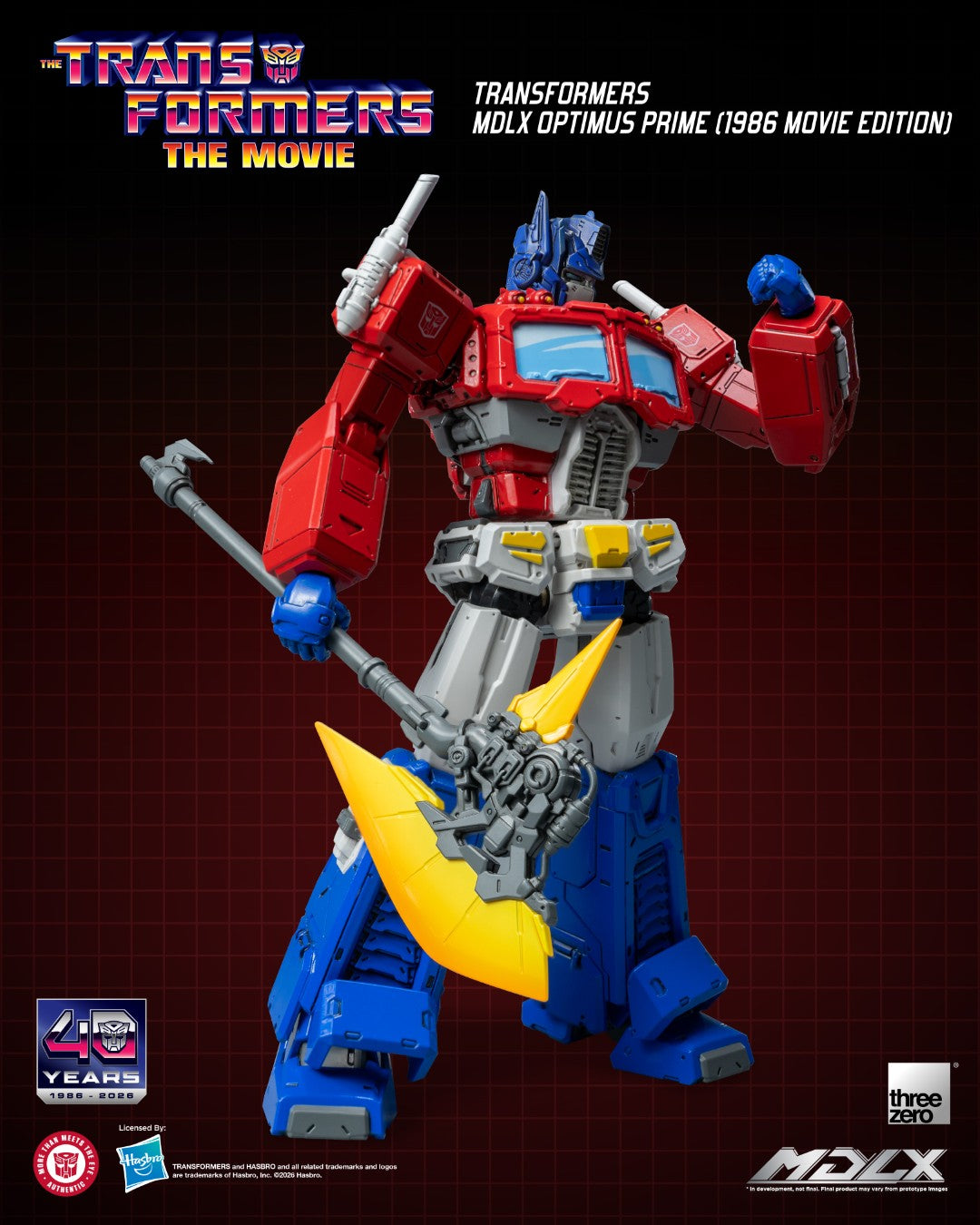 [PREORDER] MDLX Optimus Prime (1986 Movie Edition) - Transformers