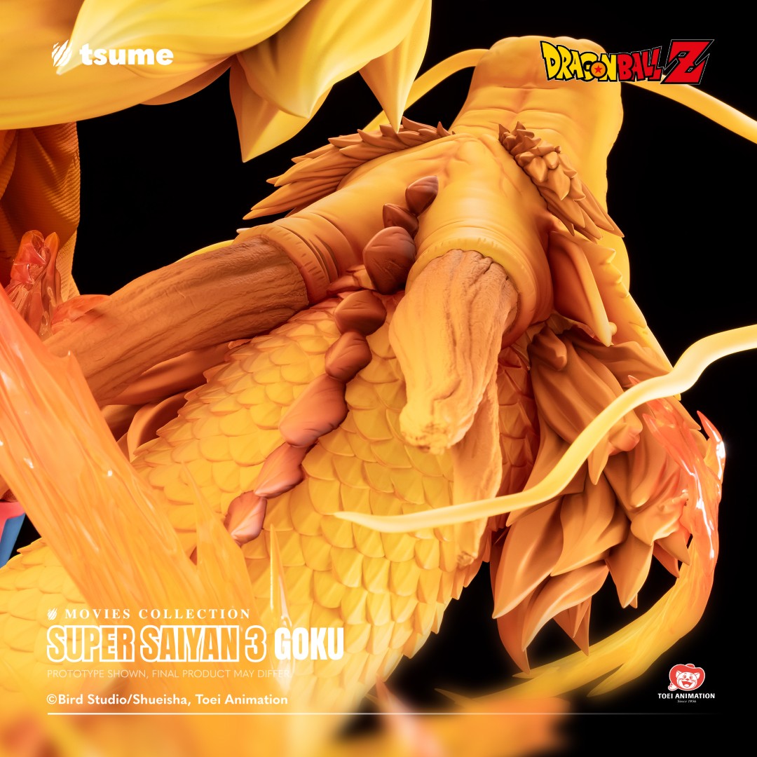 [PREORDER] Tsume Movies Collection Super Saiyan 3 Goku 1/4 Scale Statue - Dragonball Z