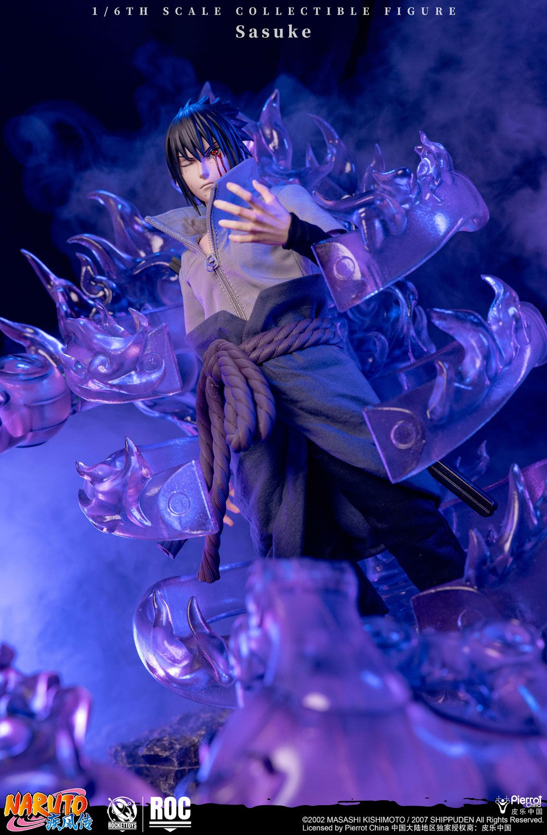 [PREORDER] ROCKET TOYS Sasuke Uchiha 1/6 Scale Action Figure
