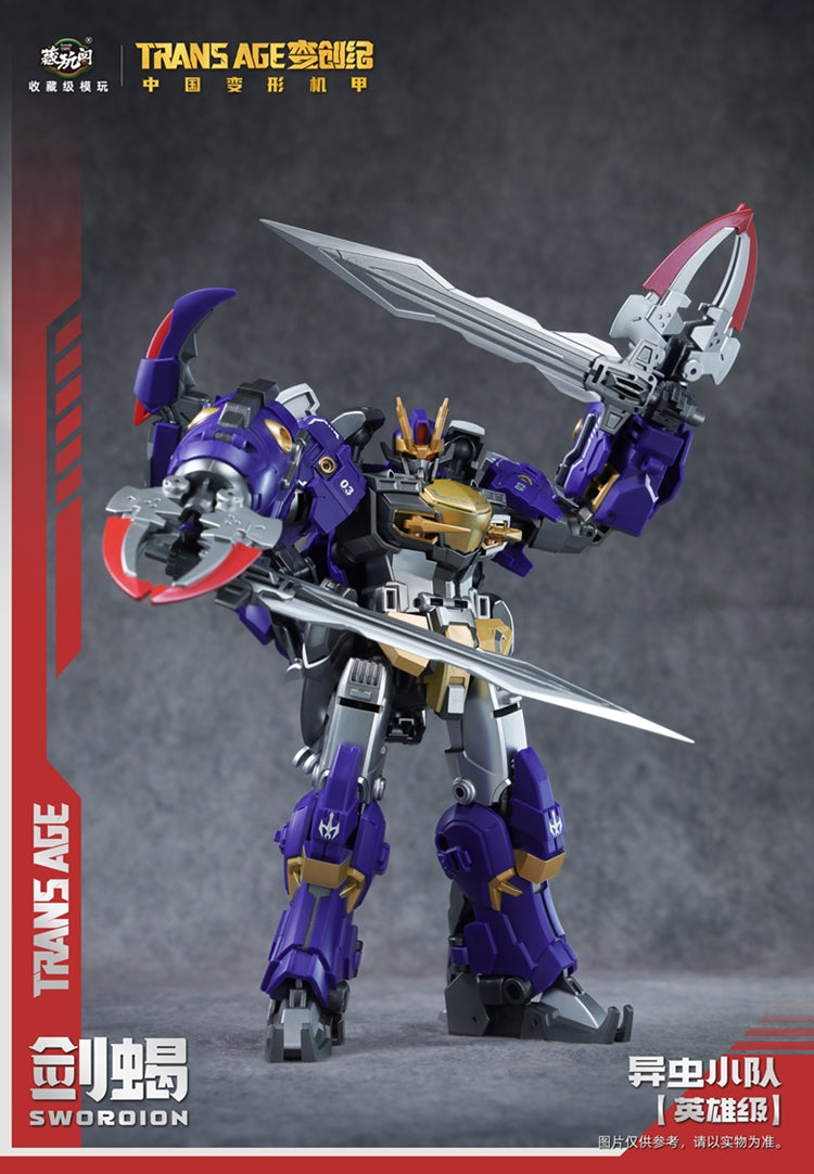[PREORDER] Cang Toys TA-HCZ003 Transage Swordion - Bergion
