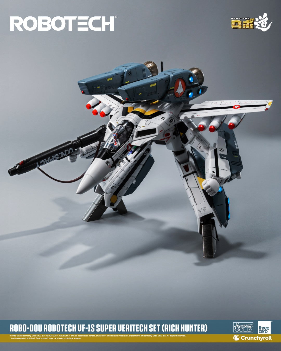 [PREORDER] ROBO-DOU ROBOTECH VF‐1S Super Veritech Set (RICK HUNTER)