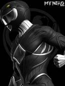 [PREORDER] My Hero Studios Black Ranger 1/4 Scale Collectible Statue