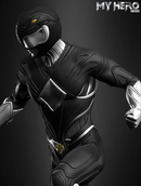 [PREORDER] My Hero Studios Black Ranger 1/4 Scale Collectible Statue