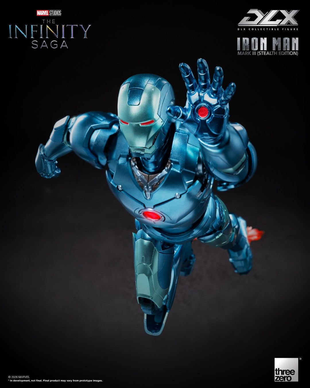 [PREORDER] DLX Iron Man Mark 3 (Stealth Edition) - The Infinity Saga