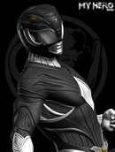 [PREORDER] My Hero Studios Black Ranger 1/4 Scale Collectible Statue