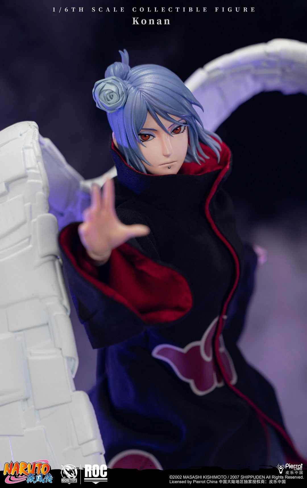 [PREORDER] ROCKET TOYS Konan Xiaonan - Naruto 1/6 Scale Action Figure
