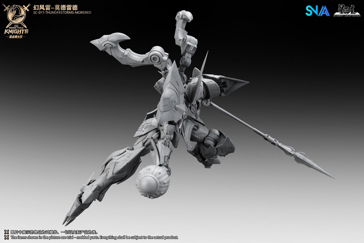 [PREORDER] SNAA 1/144 SC-011 Thundergod Morded - The Round Table Knights Model Kit