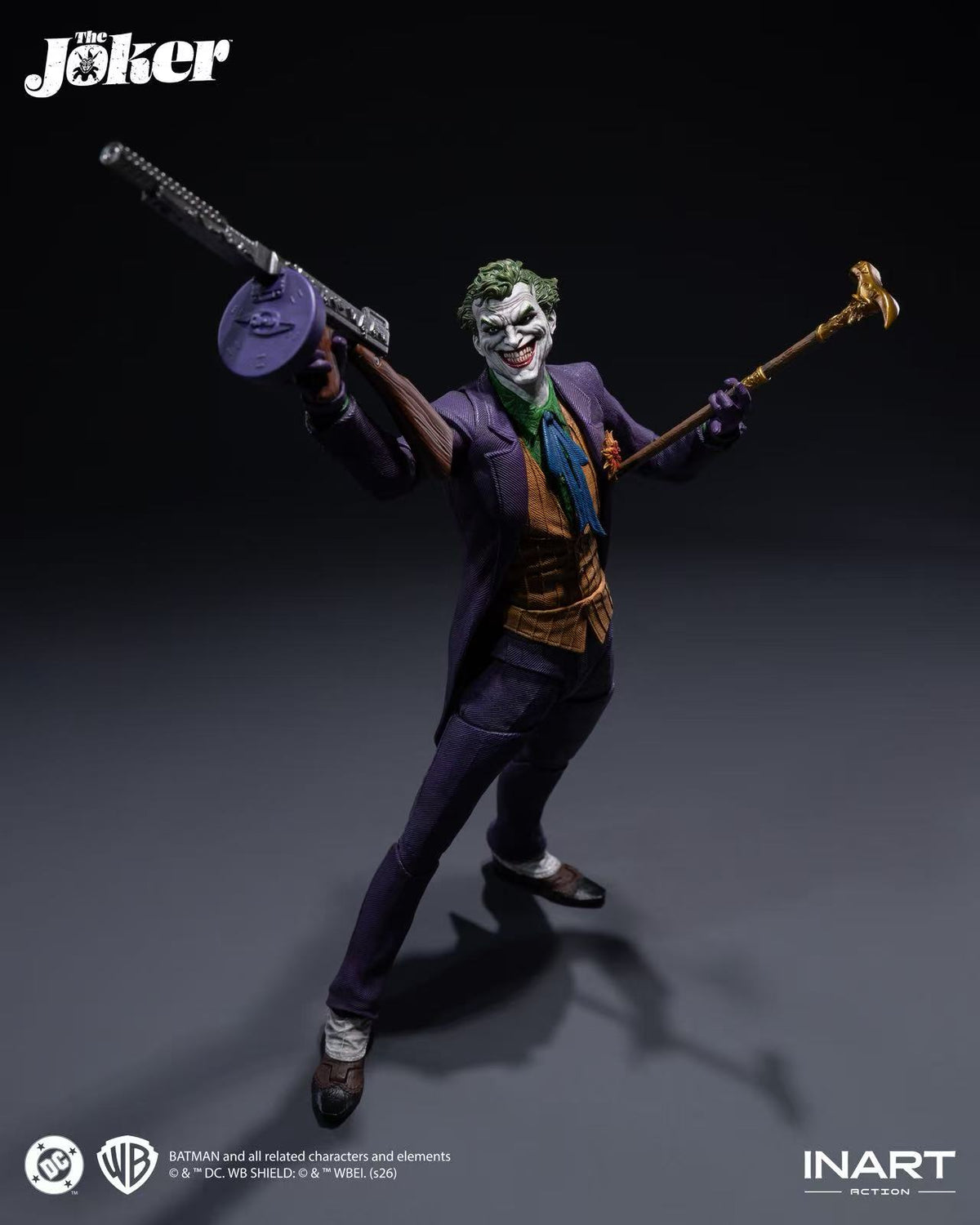 [PREORDER] INART Action The Joker 1/12 Action Figure