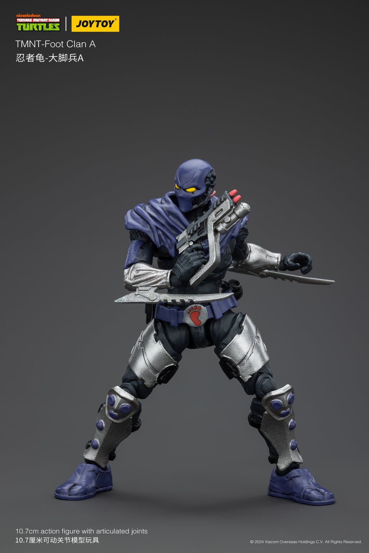 JoyToy TMNT Foot Clan Soldier A 1/18 Scale Figure