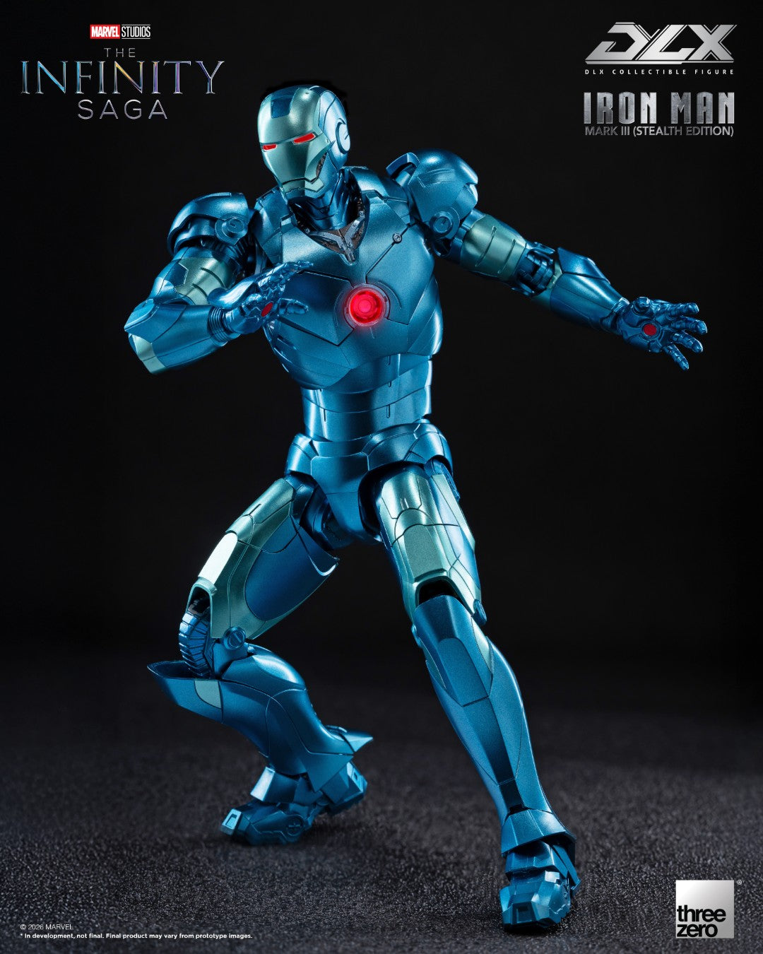 [PREORDER] DLX Iron Man Mark 3 (Stealth Edition) - The Infinity Saga