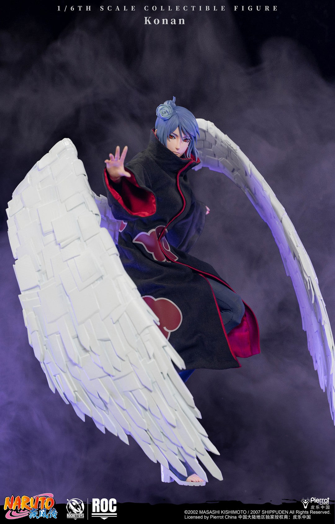 [PREORDER] ROCKET TOYS Konan Xiaonan - Naruto 1/6 Scale Action Figure