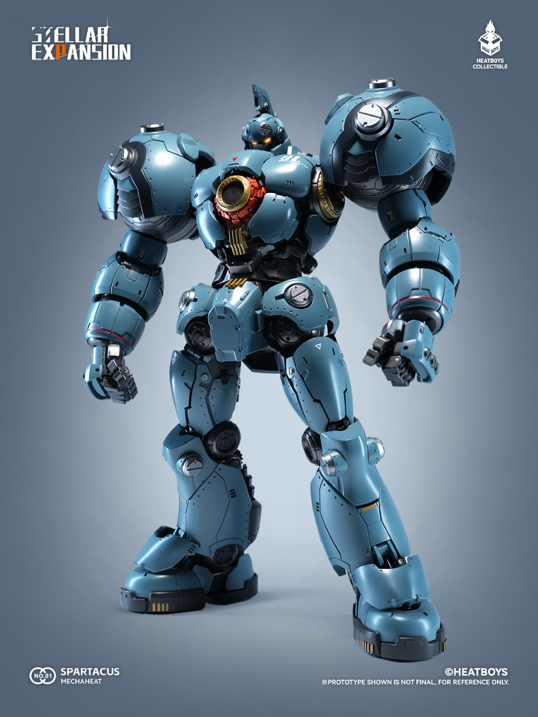 [PREORDER] Heatboys HB0083 Mechaheat Spartacus - Stellar Expansion