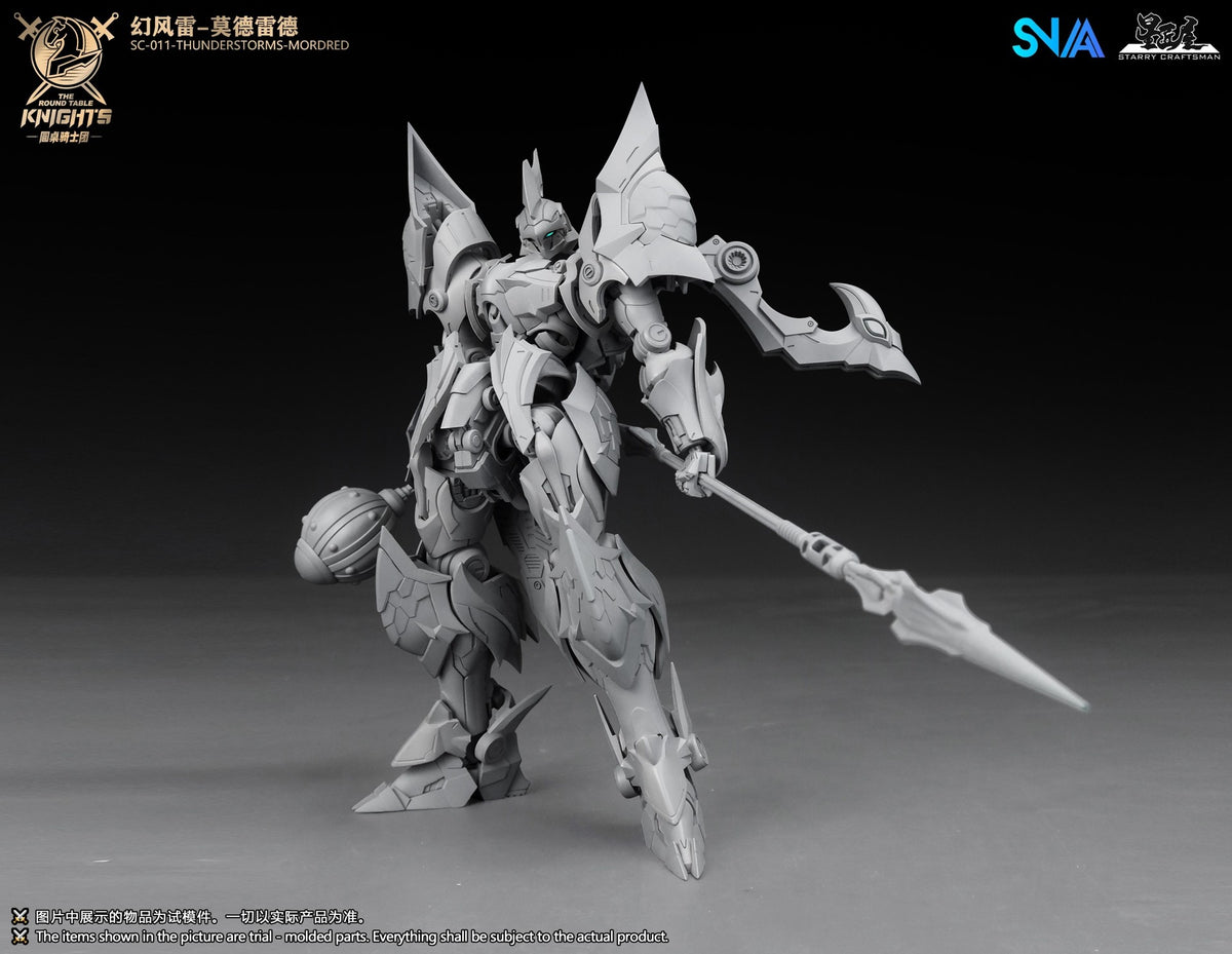 [PREORDER] SNAA 1/144 SC-011 Thundergod Morded - The Round Table Knights Model Kit