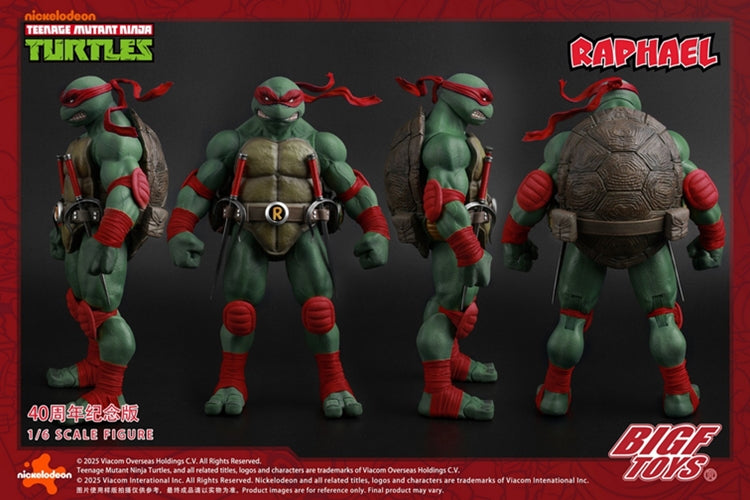 [PREORDER] BIGF Toys Raphael 40th Anniversary 1/6 Scale Figure