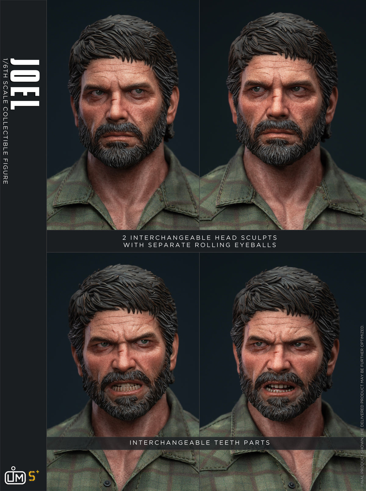 [PREORDER] Lim Toys S+01 1/6 Scale Joel Miller Collectible Figure