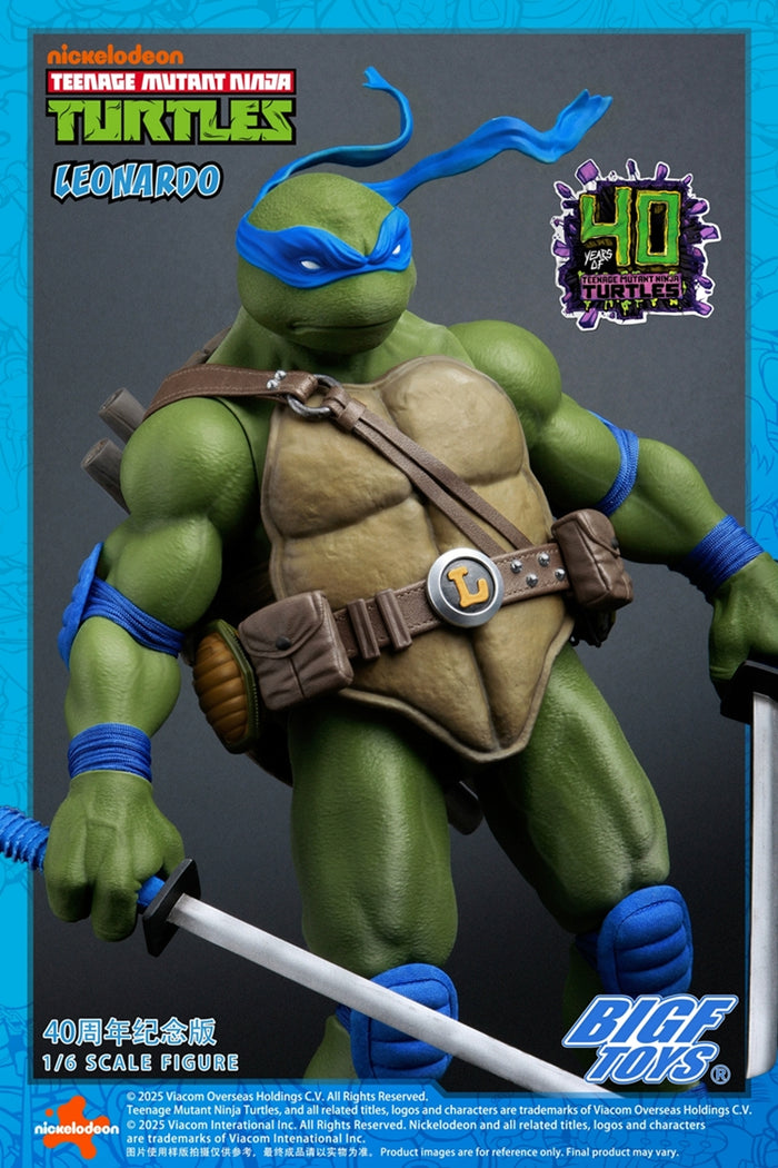 BIGF Toys Leonardo 40th Anniversary 1/6 Scale Figure