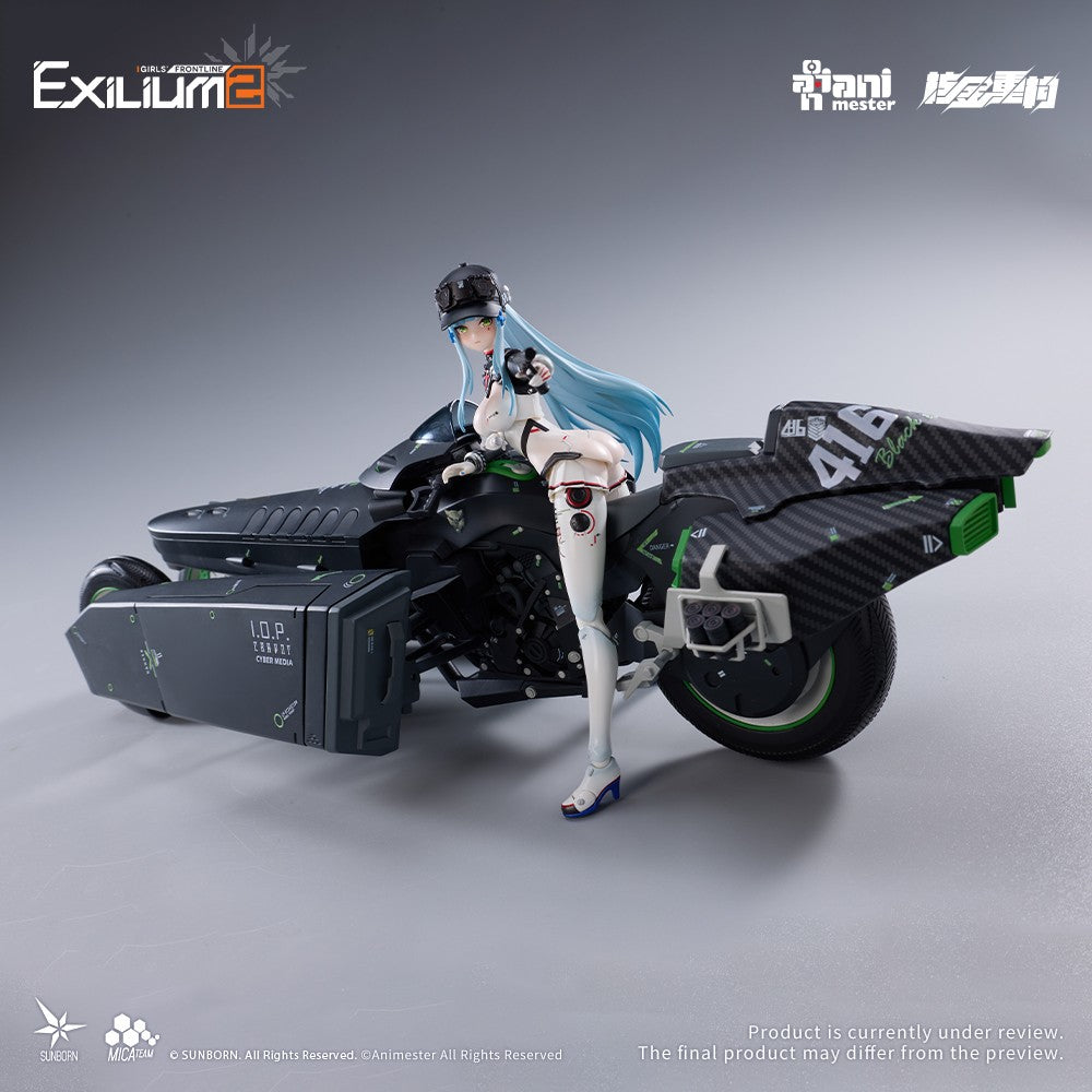 Klukai Speed Star Action Figure & Bike Set - Girls Frontline 2 Exilium