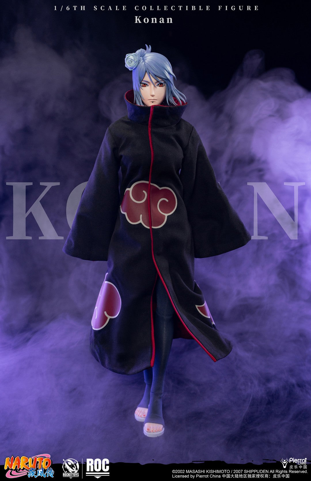 [PREORDER] ROCKET TOYS Konan Xiaonan - Naruto 1/6 Scale Action Figure