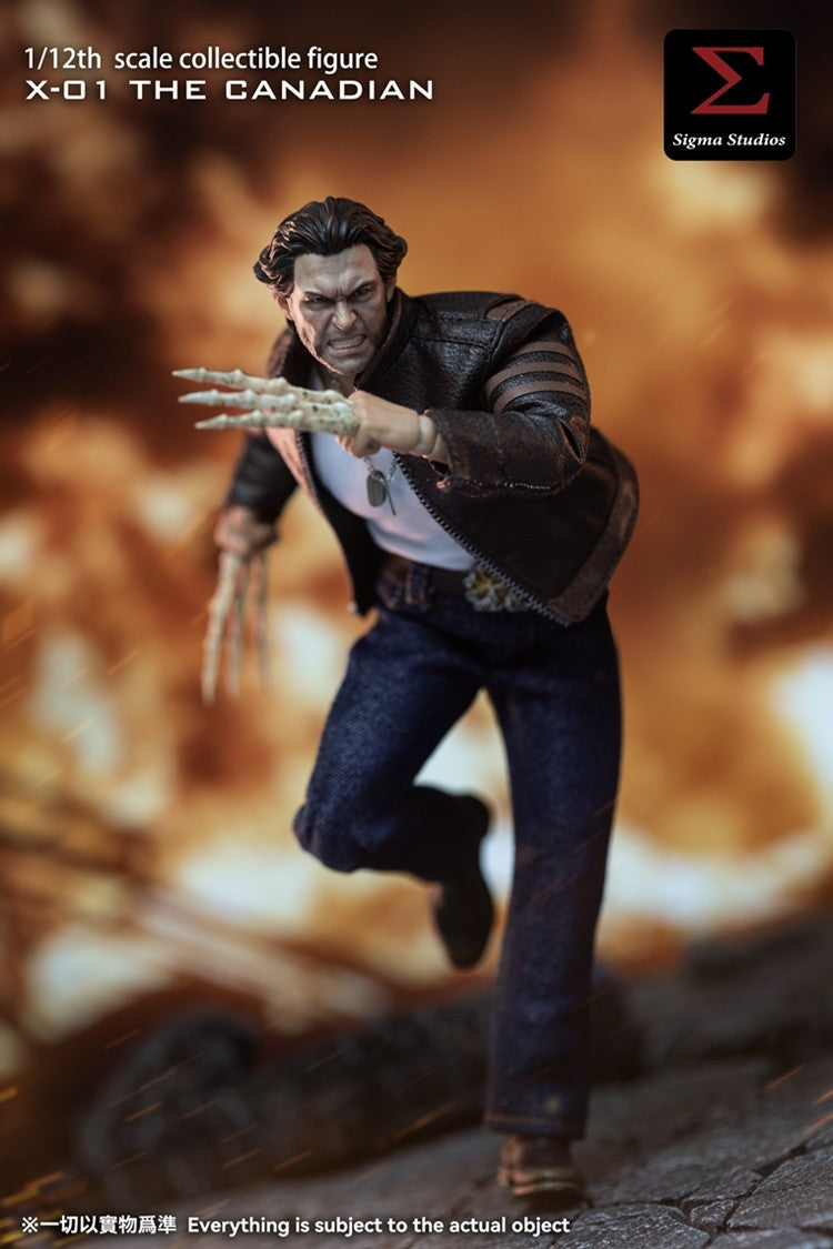 [PREORDER] Sigma Studios X-01 The Canadian 1/12 Scale Action Figure