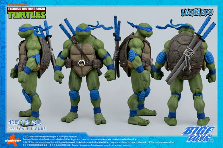 [PREORDER] BIGF Toys Leonardo 40th Anniversary 1/6 Scale Figure