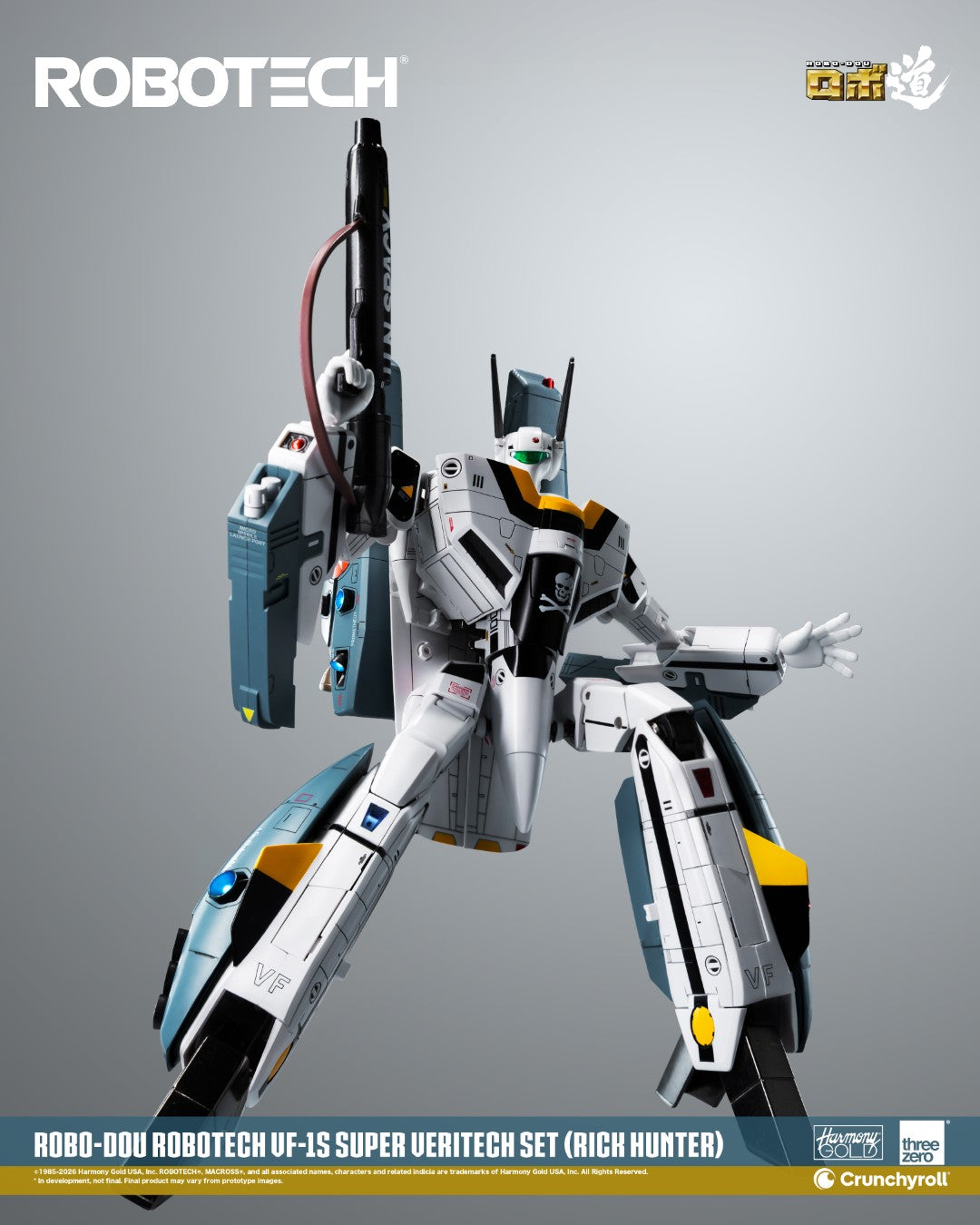 [PREORDER] ROBO-DOU ROBOTECH VF‐1S Super Veritech Set (RICK HUNTER)