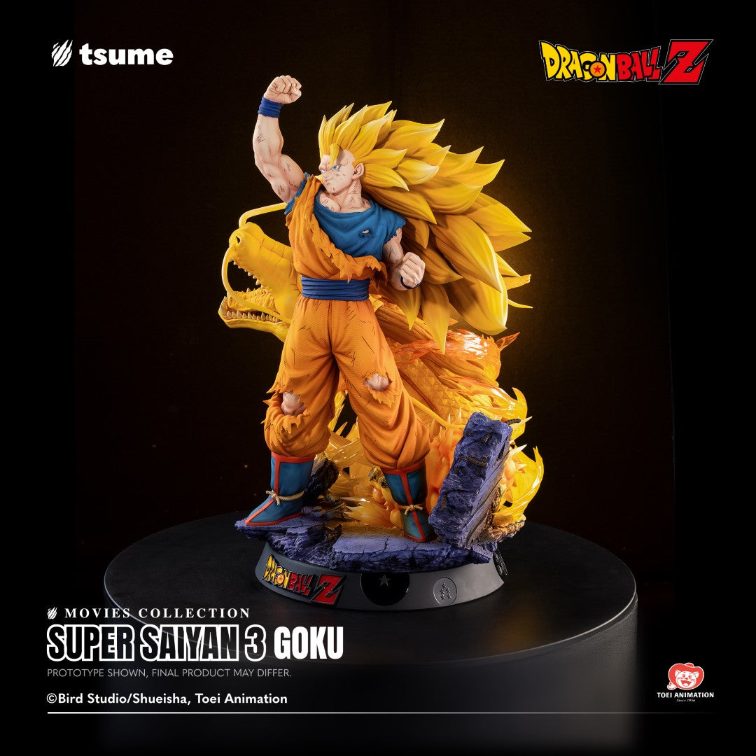[PREORDER] Tsume Movies Collection Super Saiyan 3 Goku 1/4 Scale Statue - Dragonball Z