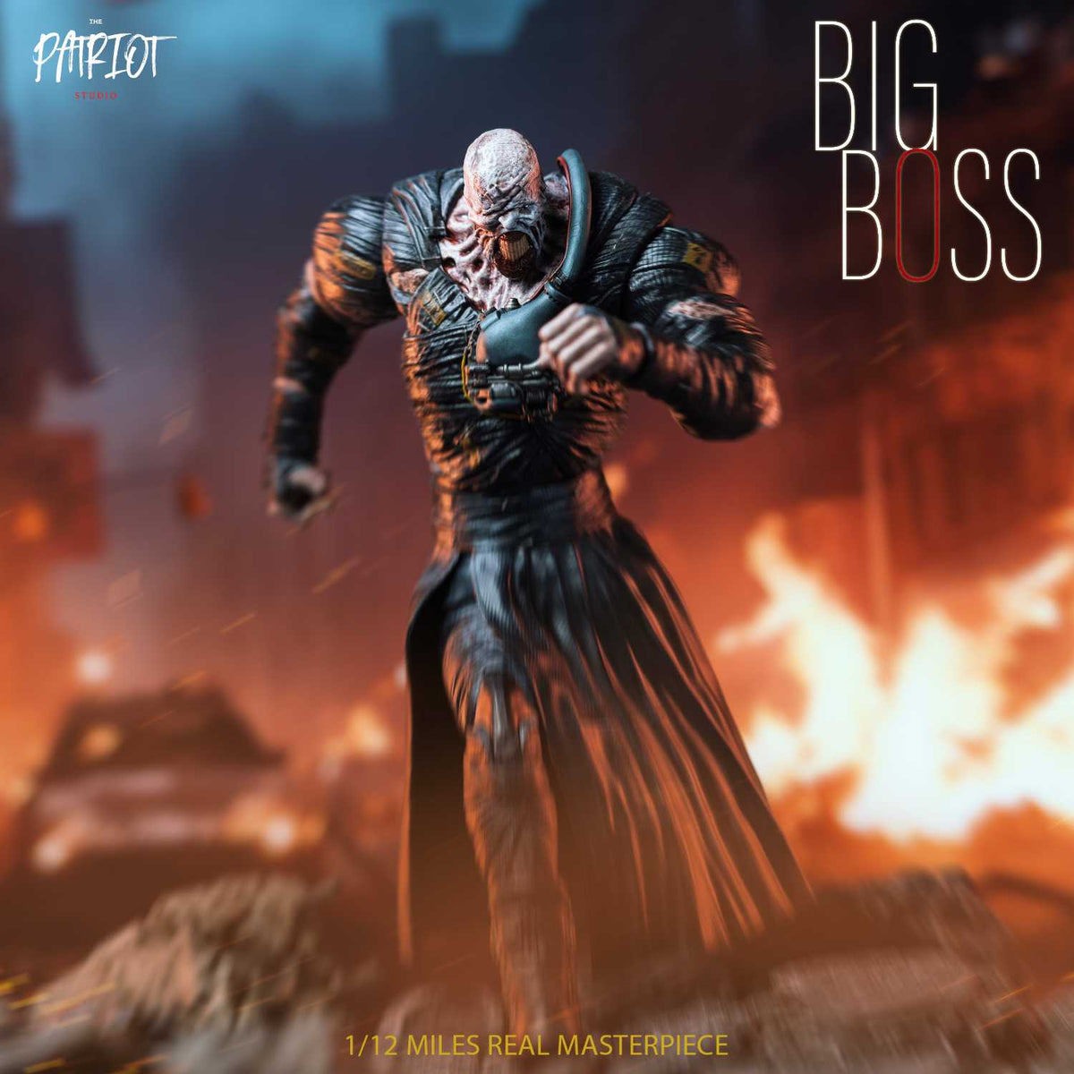 [PREORDER] Patriot Studio Big Boss 1/12 Action Figure (Reissue)