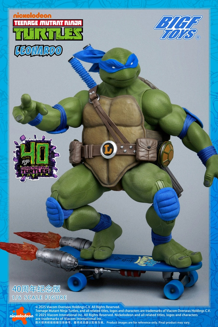 BIGF Toys Leonardo 40th Anniversary 1/6 Scale Figure