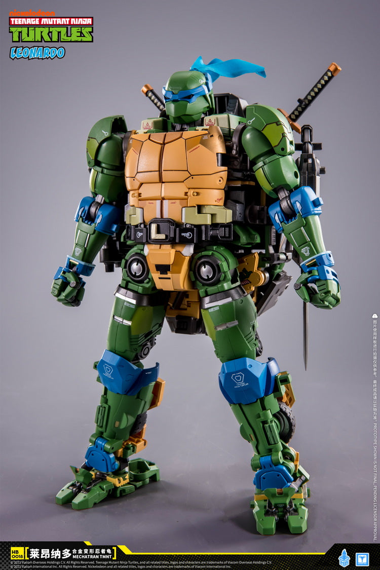 [PREORDER] Heatboys TMNT-01T - MechaTrans Leonardo