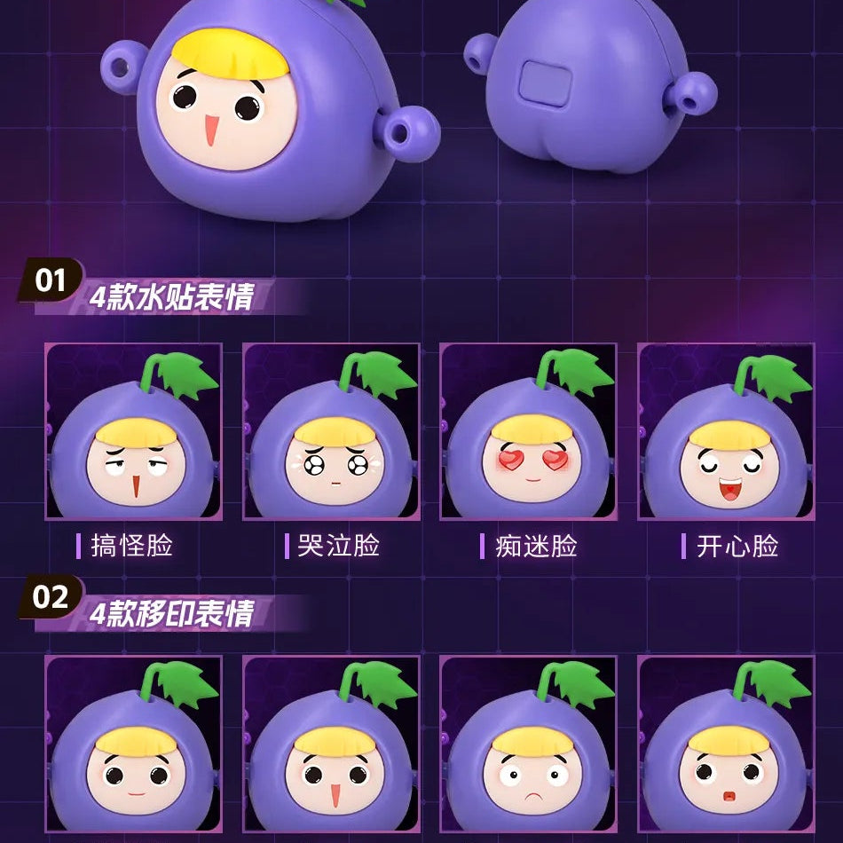 [PREORDER] Fruity Robo FR-06 Grape Battle Robo Model Kit