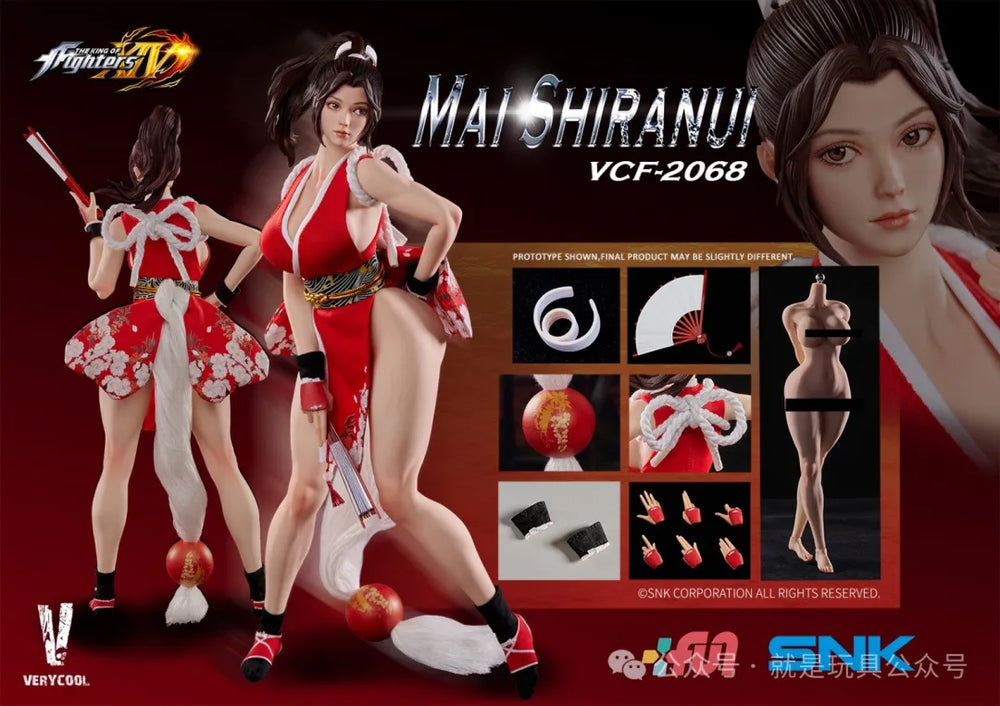 舞 (Mai Shiranui) 1/6スケールフィギュア 送料無料 1/6 Genesis 不知火 舞 MAI SHIRANUI The King of Fighters