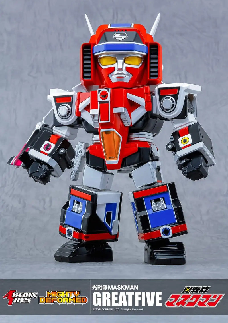 [PREORDER] Action Toys Mighty Deformed Great Five - Maskman