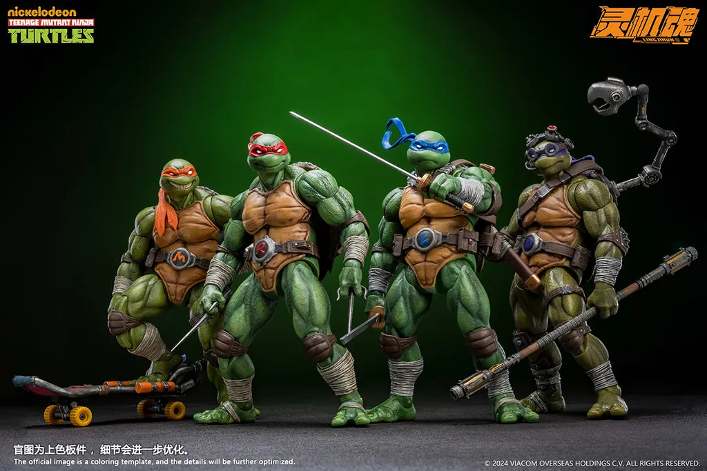 [PREORDER] LINGJIHUN Ninja Turtles Series Raphael Action Figure