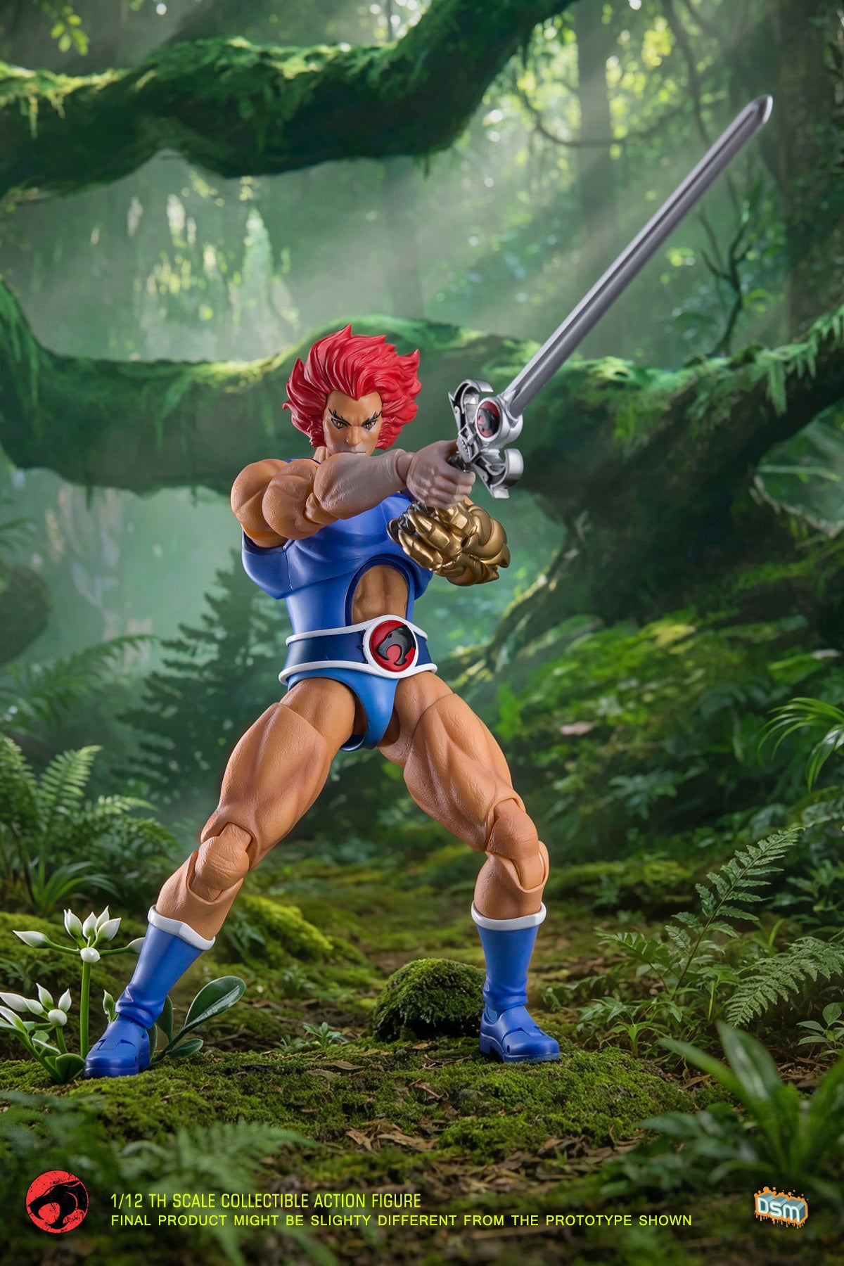 [PREORDER] DSM Lion-O 1/12 Action Figure