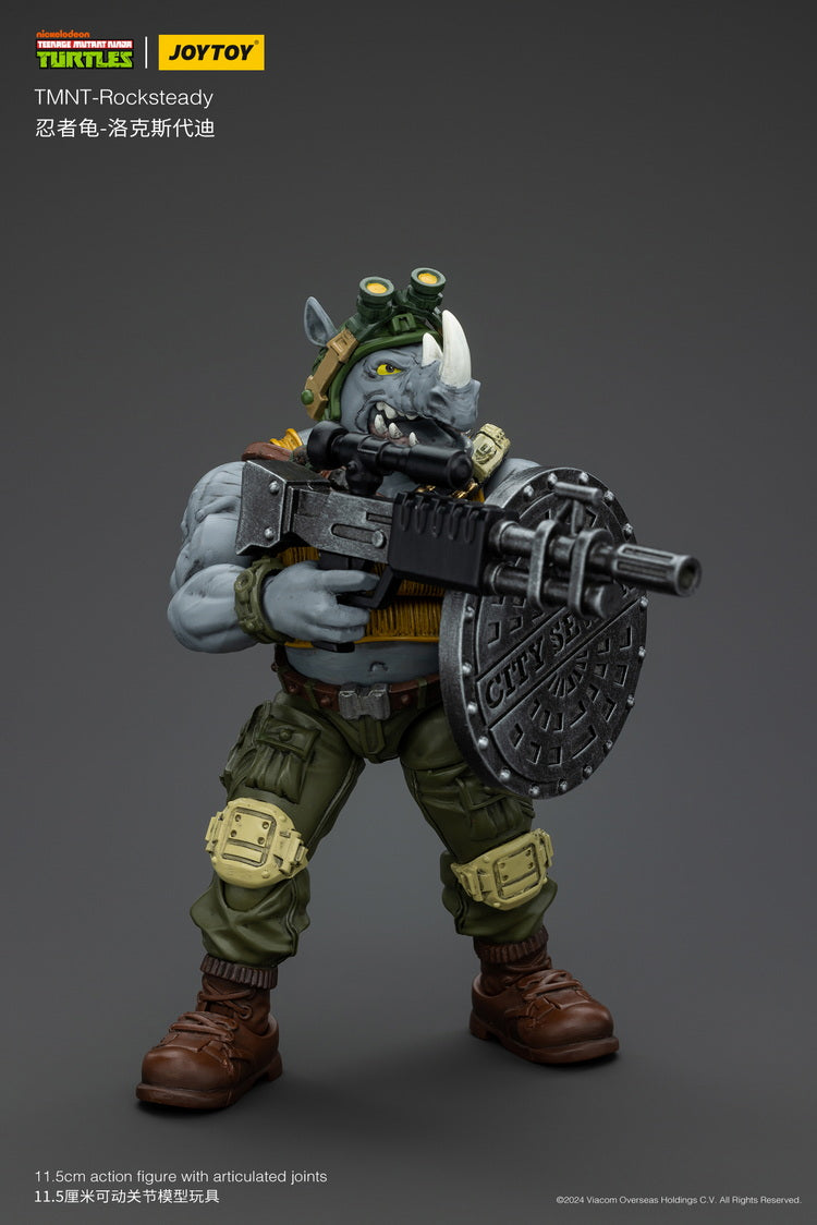 [PREORDER] JoyToy TMNT Rocksteady 1/18 Scale Figure