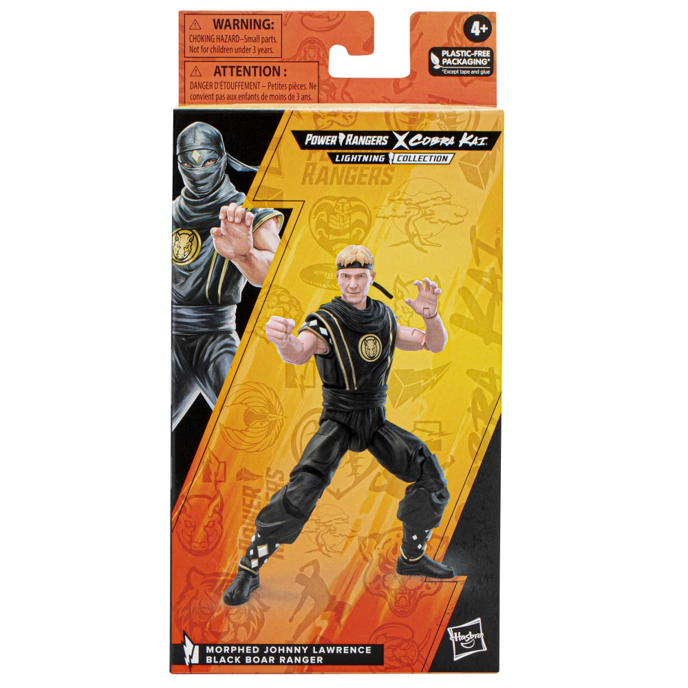 Lightning Collection Cobra Kai Johnny Lawrence Morphed Black Boar Rang