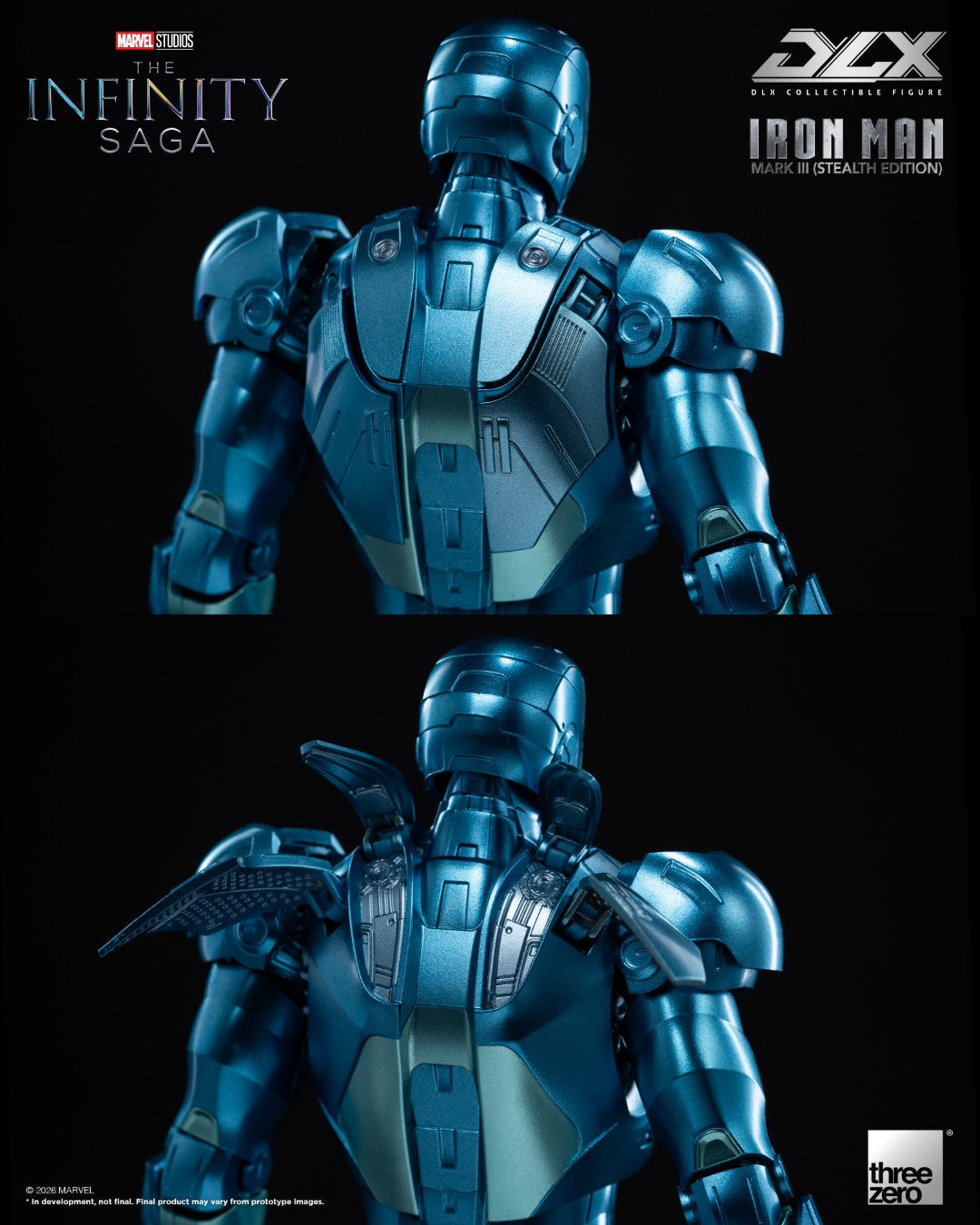[PREORDER] DLX Iron Man Mark 3 (Stealth Edition) - The Infinity Saga