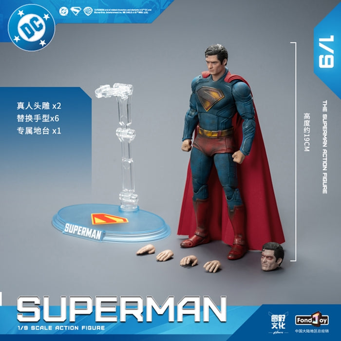 Fondjoy 1/9 スーパーマン バトルダメージ.Ver DC1017B FondJoy DC1017B Superman Battle Damage Edition (1/9 Scale Action