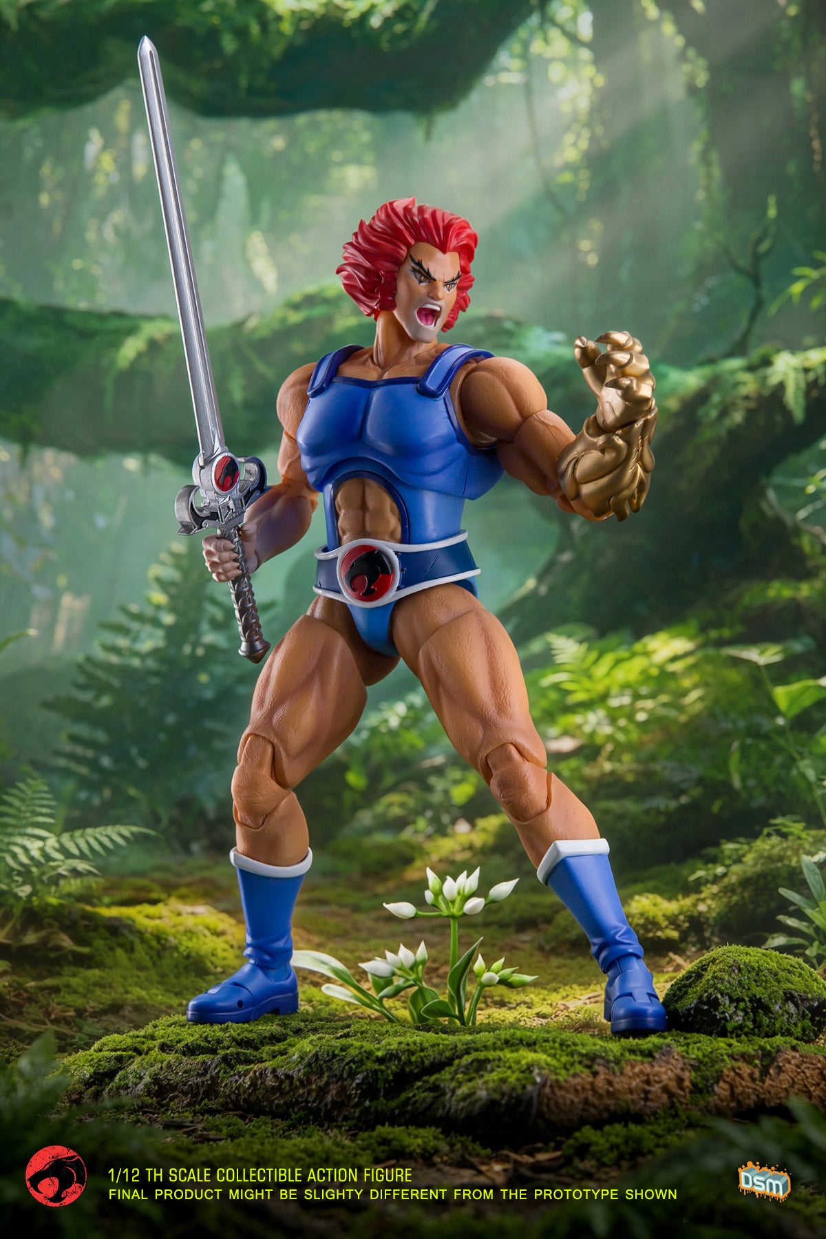 [PREORDER] DSM Lion-O 1/12 Action Figure
