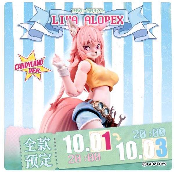 LADoTOYS Liya Alopex 1/12 Scale Action Figure - Candyland Ver
