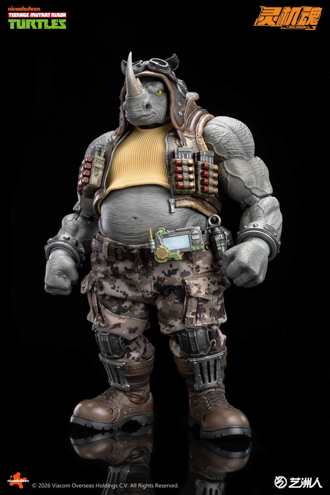 [PREORDER] LINGJIHUN Ninja Turtles Series Rocksteady