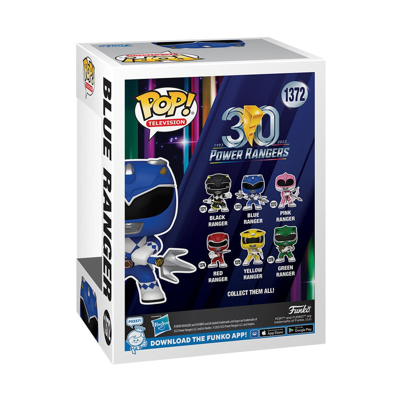 Mighty Morphin Blue Ranger 30th Anniversary Pop! Vinyl Figure